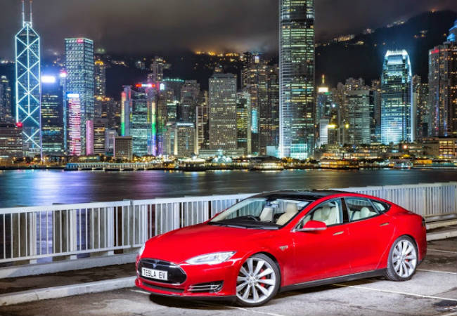 Tesla Finds a Warm Welcome in Hong Kong’s Electric Car Market